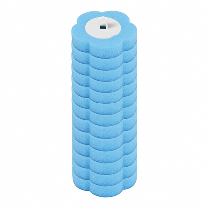 ראשי ספוג כחולים להחלפה עבור CleanDrop 360 לניקוי אסלה נוח והיגייני